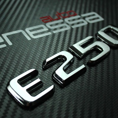 Mercedes E250 Trunk Letter Emblem Badge
