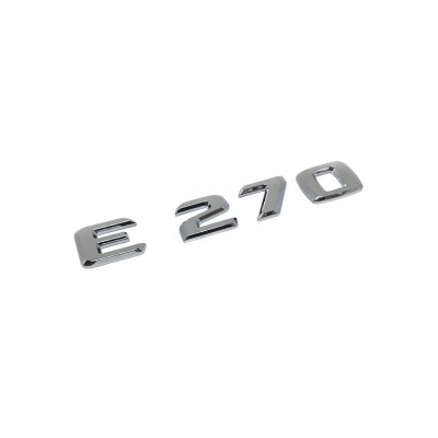Mercedes E270 Trunk Letter Emblem Badge