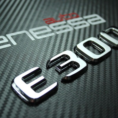 Mercedes E300 Trunk Letter Emblem Badge