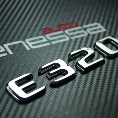 Mercedes E320 Trunk Letter Emblem Badge